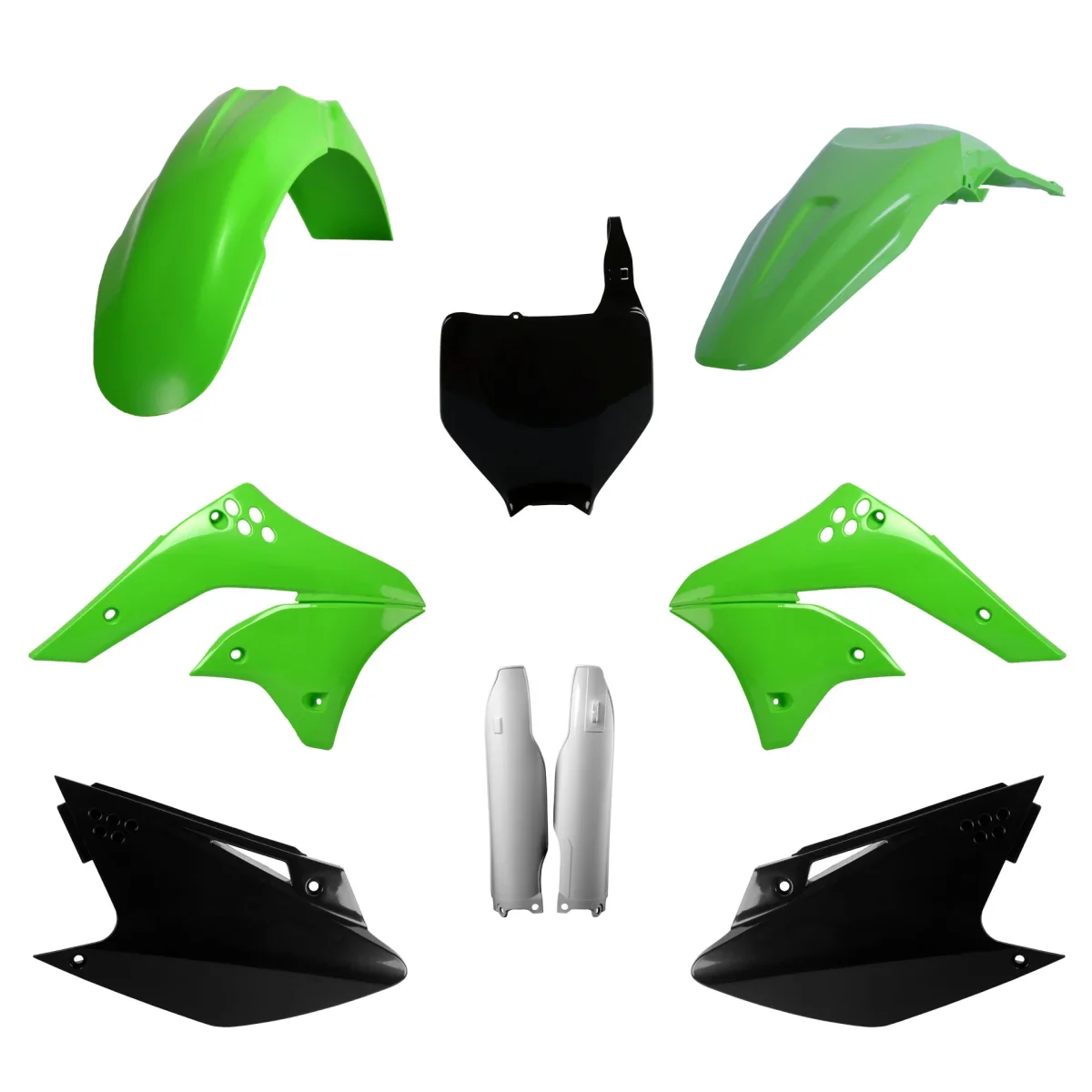 KIT PLÁSTICOS POLISPORT COMPLETO KAWASAKI KX 250F 2006-2008 - Image 2