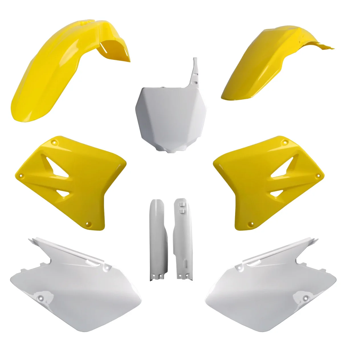 KIT PLÁSTICOS POLISPORT COMPLETO SUZUKI RM 125/250 2001-2006 - Image 2