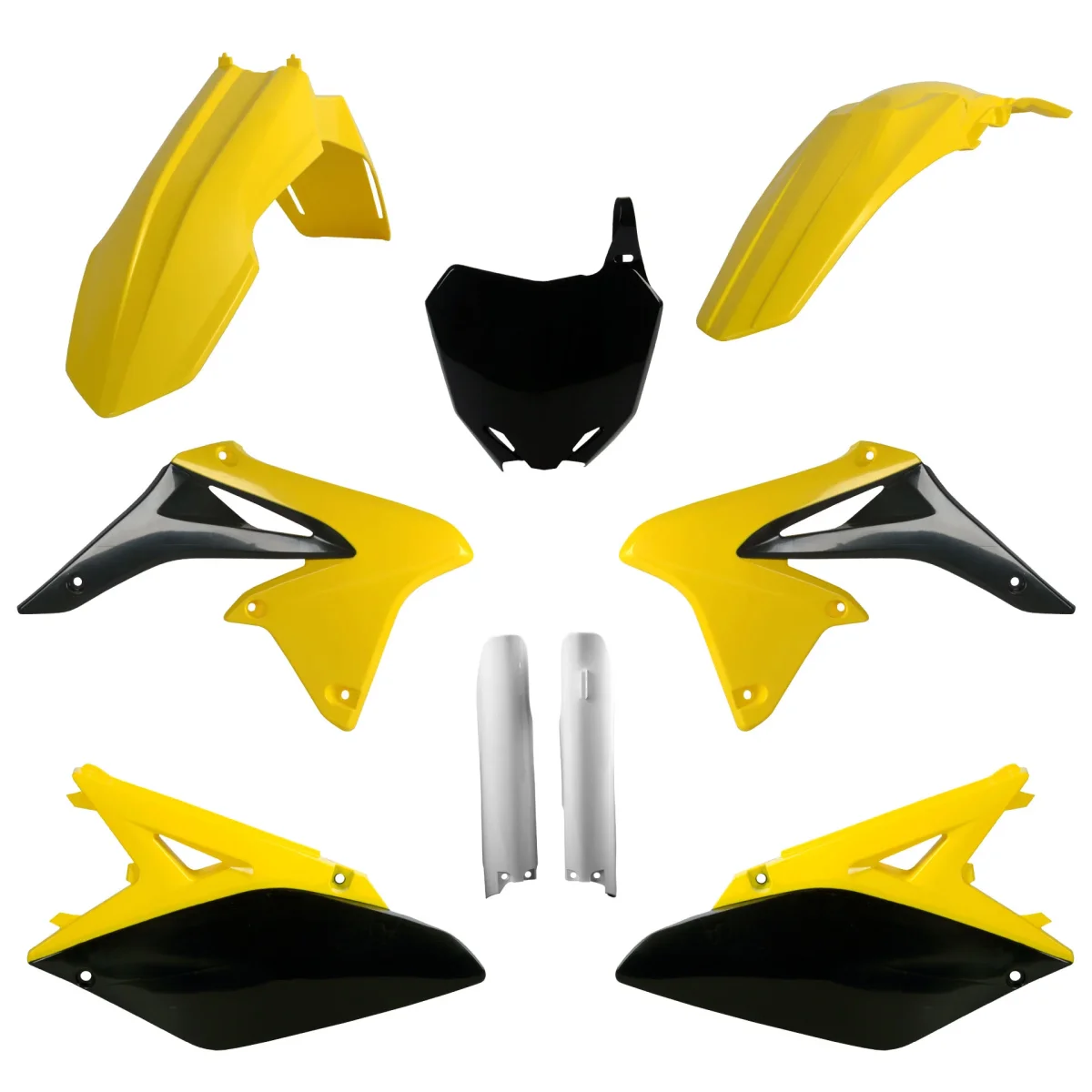 KIT PLÁSTICOS POLISPORT COMPLETO SUZUKI RM-Z 250 2010-2018 - Image 2